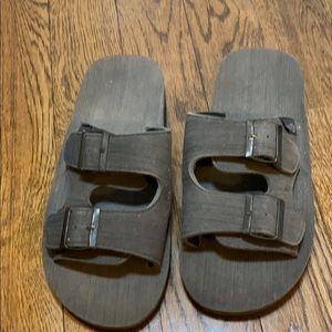 SAND & SUN Men’s grey  sandals - new